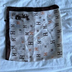 Brown and Orange Women's scarf